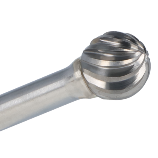 Fraise sphérique Cle-Line, Cle-SD, brillante, carbure, 1853 4,76 mm x 4,76 mm SD-53