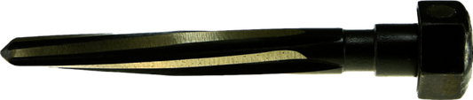 Cle-Line, Construction Reamer Hex Shank Bridge Length with Magnets Every 180°, Black & Gold, HSS, 2616 15/16"