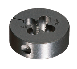 Cle-Line, Round Adjustable Metric Die, HSS, 0710M M20X2.5 HS RD DIE 1.5"OD