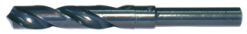 Foret Cle-Force, 118° Silver &amp; Deming avec tige réduite de 1/2", HSS, 43/64 1680 HS BLCK 1/2IN