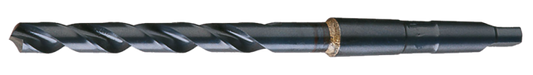 Cleveland, 118° General Purpose Taper Shank Drill Bit, Steam Oxide, HSS, 110, 15/16-3TS