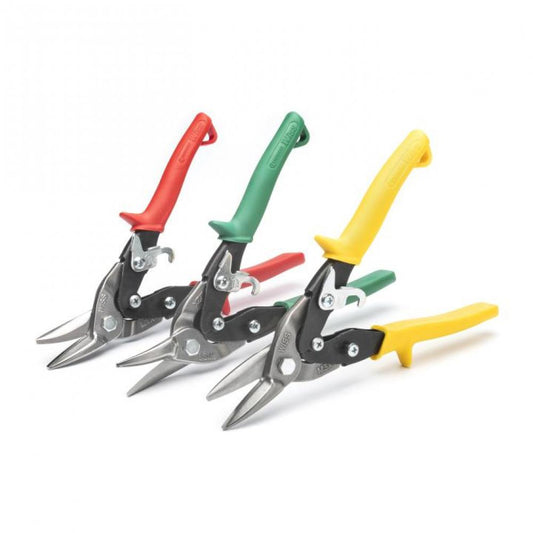 3-Piece Compound Action Aviation Snip Set