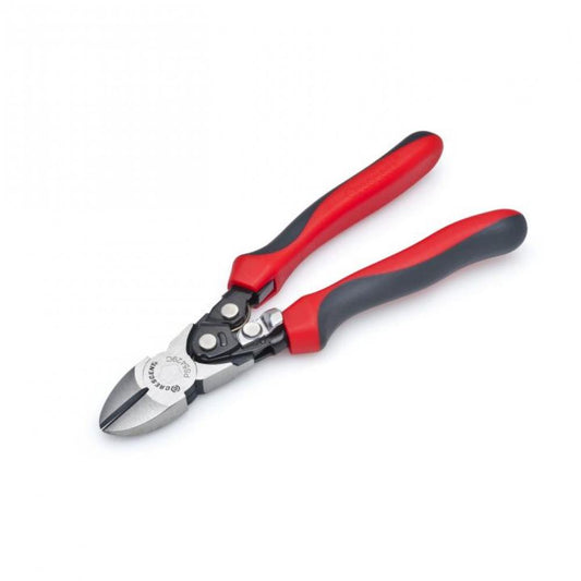 8" Pro Series Dual Material Diagonal Compound Action Cutting Pliers