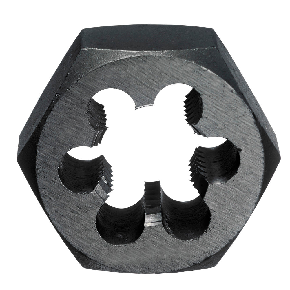 Hex Rethreading Die - 1/4-28 for Restoring Threads