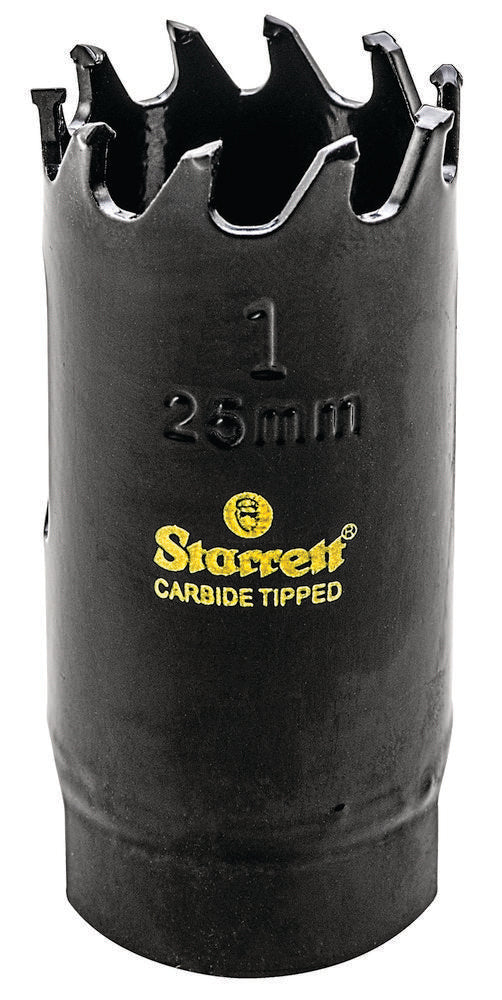 Scie cloche à pointe en carbure de tungstène triple copeaux haute performance de 1'' (25 mm)