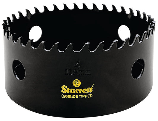 4'' (102mm) High Performance Triple Chip Tungsten Carbide Tipped Hole Saw