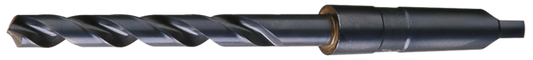 Cleveland, 118° Taper Shank Taper Length Drill Bit, Steam Oxide, HSS, 9/16 2410