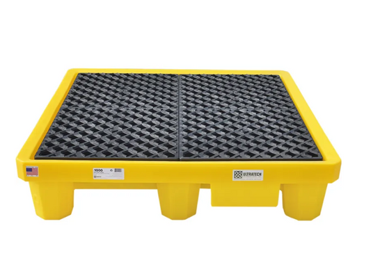 Ultra-Spill Pallet®, P4 Pallet Model Without Drain, 53 x 53 x 11.8"