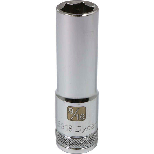 Socket - 1/2" Drive 6-Point 9/16" Deep Chrome