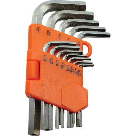 SAE Hex Key Set - 13 Pieces