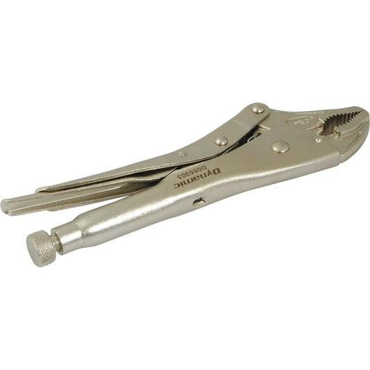 Curved Jaw Pliers with Wire Cutter - 10"