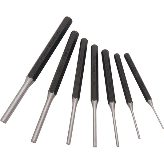 Pin Punch Set - 7 Pieces Durable