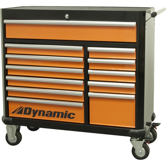 Roll Cabinet - 42" with 12 Drawers and Safety Features