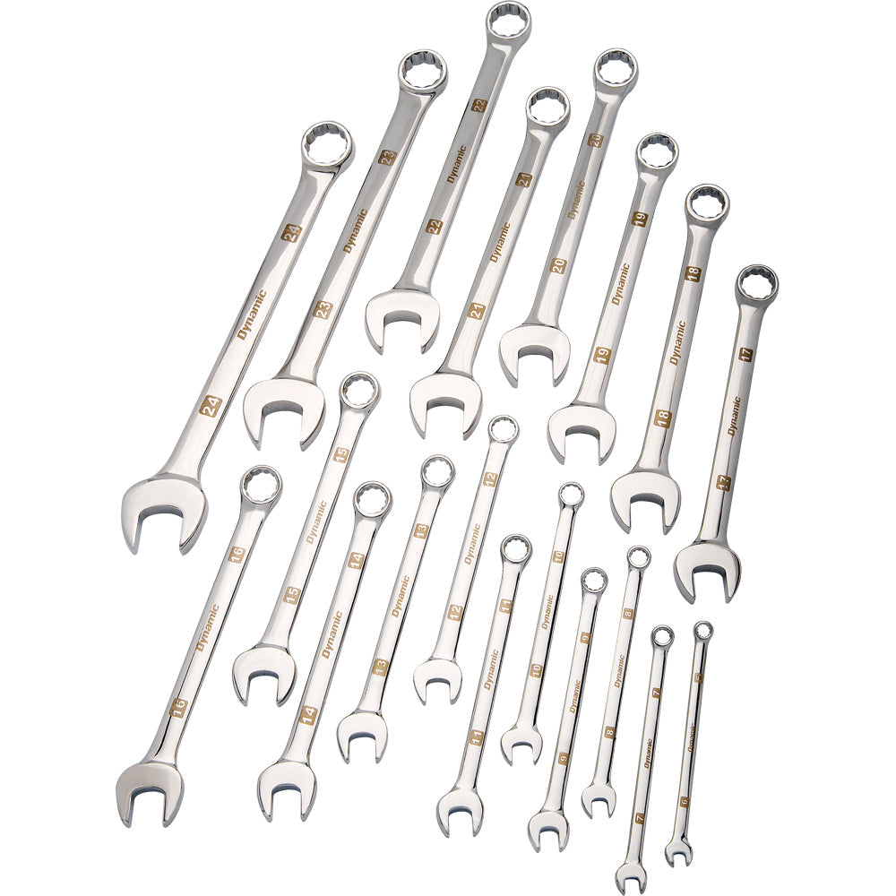 Combination Wrench Set - 19 Piece, Metric