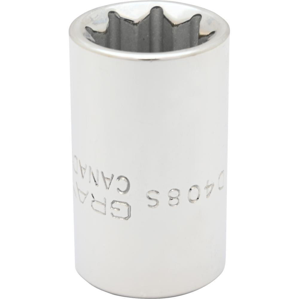 Socket - Double Square, 1/2" Drive, 1/2" Hex, 8-Point