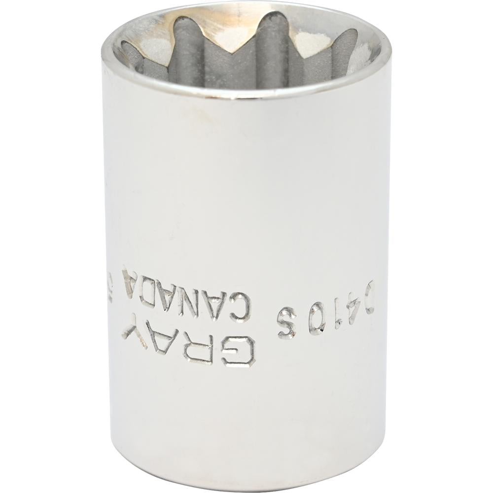 Socket - Double Square, 1/2" Drive, 5/8" Hex, 8-Point