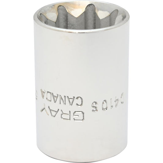 Socket - Double Square, 1/2" Drive, 5/8" Hex, 8-Point