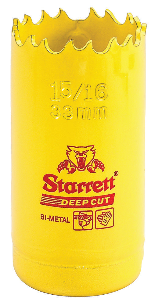 Scie cloche bimétallique à coupe profonde NVP de 1-5/16'' (33 mm)