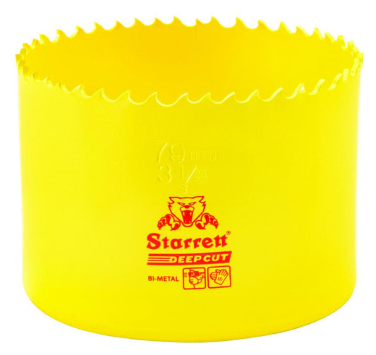HSS Deep Cut Hole Saw, 3-1/8" (79mm)