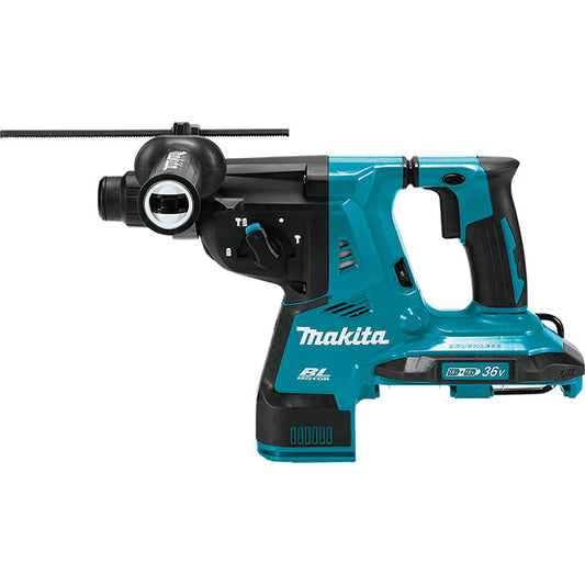 36v(18vx2) Lxt Brushless 1-1/8" Rotary Hammer Sds-plus, Tool Only For Precision Stock Removal