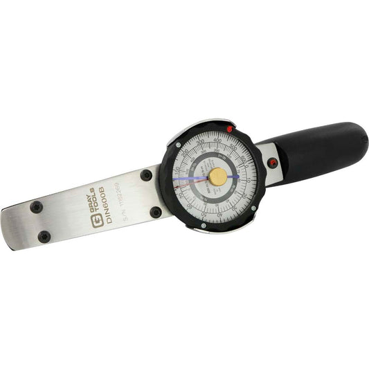 Dial Torque Wrench with Memory Needle, 3/8" Drive, 10-1/2" Length, 0 - 600 ft-lbs