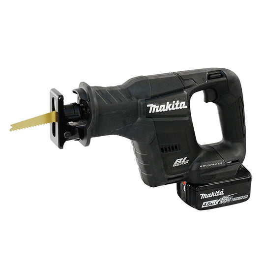 DJR188RMEB Sub-Compact Cordless Reciprocating Saw with Brushless Motor - 18V 4.0Ah Battery and Charger Included