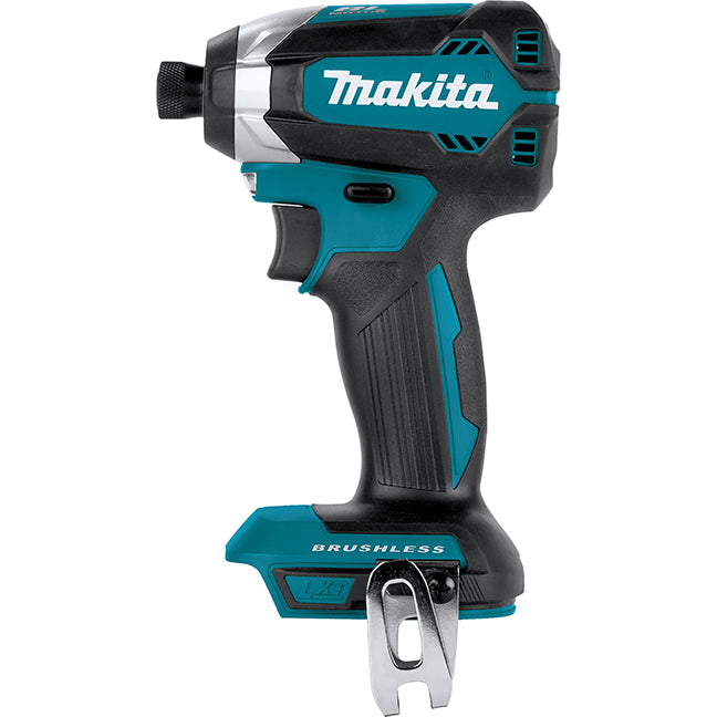 18v Lxt Brushless 1/4" Impact Driver, Tool Only For Precision Stock Removal DTD153Z