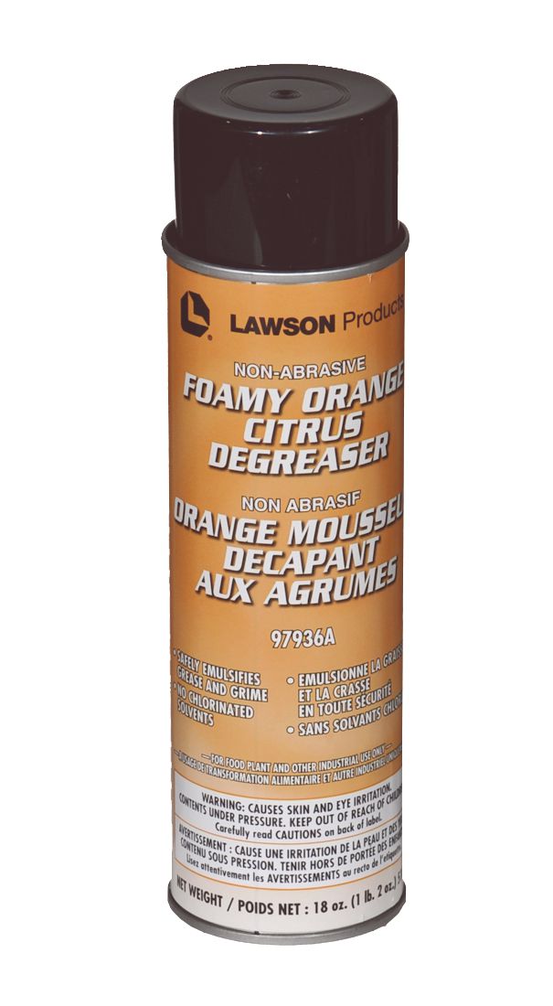 Foamy Orange Citrus Solvent Degreaser 18oz