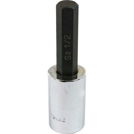 Socket - Hex Head, 1/2" x 1/2" Drive