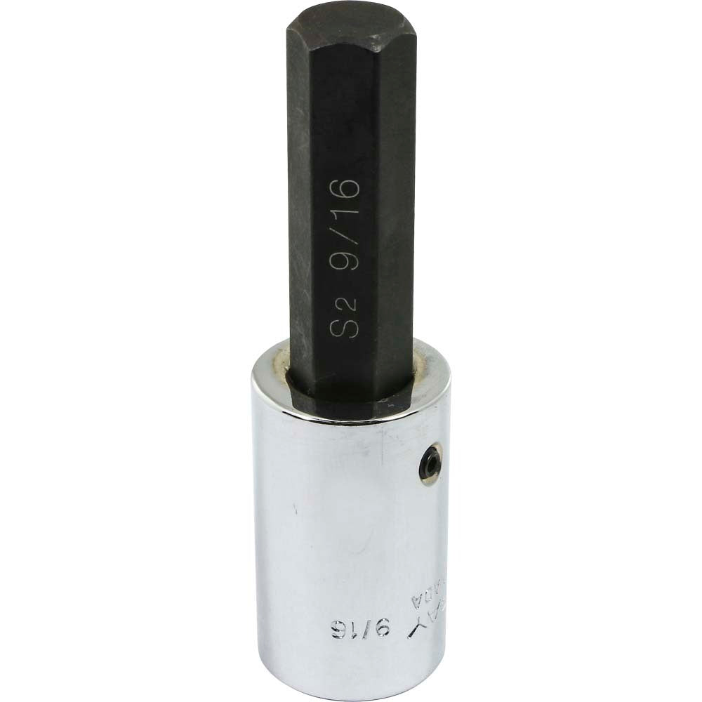 Socket - Hex Head, 9/16" x 1/2" Drive