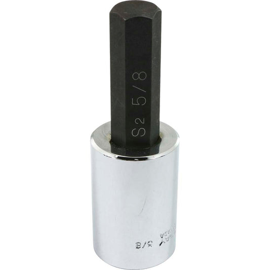 Socket - Hex Head, 5/8" x 1/2" Drive - Durable