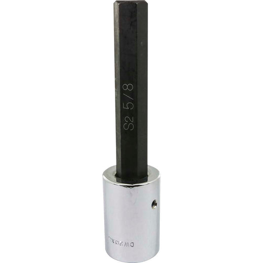 Socket - Hex Head, 5/8" x 1/2" Drive
