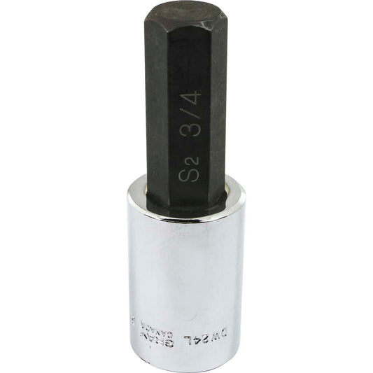 Impact Socket - 1/2" Drive, 11/16" Hex, 6-Point - Durable