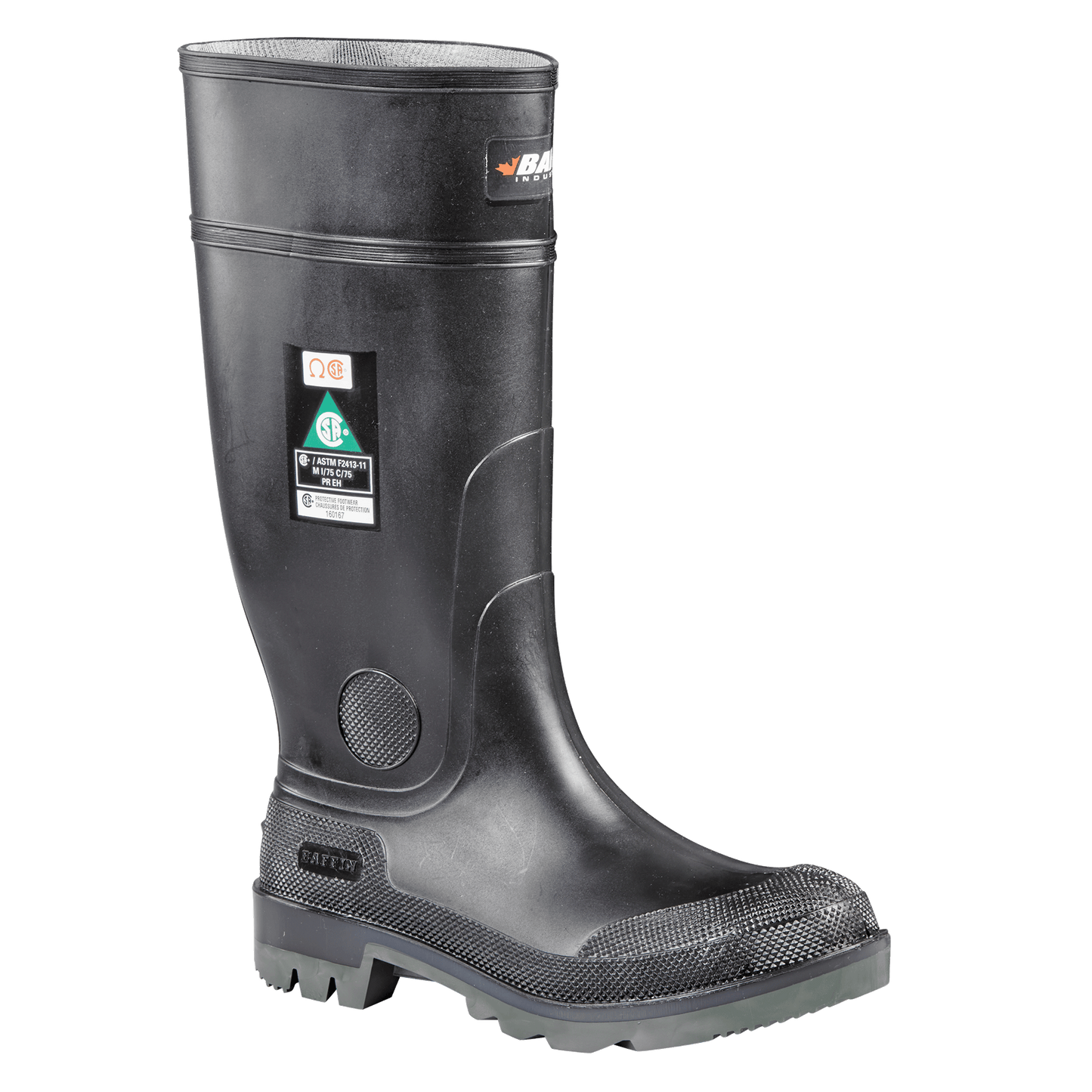 Bottes sécurité caoutchouc CSA( embout et plaque ) modèle : ENDURO gr. : 7