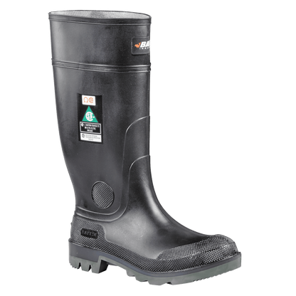 ENDURO (Safety Toe & Plate) men's rubber boot sz. : 12