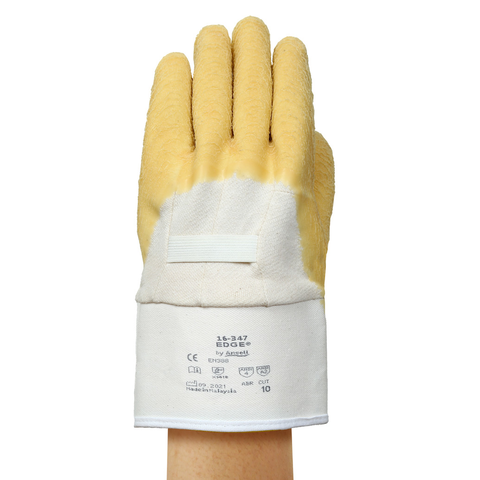Edge® 16-347 Robust latex-coated gloves, Sz10