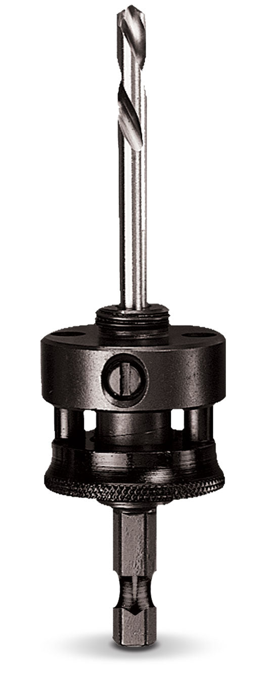 Arbre de scie cloche avec foret pilote pour scie cloche de diamètre 1-1/4" - 8-9/32", tige hexagonale 11/32"