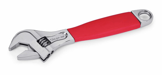 8 Inch Flank Drive Plus Adjustable Wrench (Red)