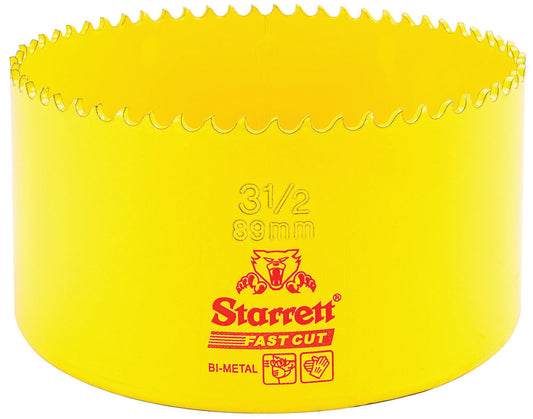 HSS Fast Cut Hole Saw, 3-1/2" (89mm)