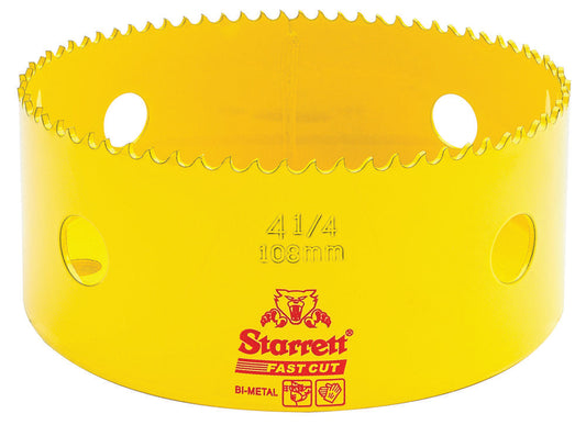 HSS Fast Cut Hole Saw 4-1/4" (108mm)