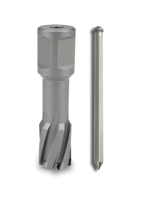 Annular Cutter With Pin, Carbide, Weldon 3/4", 1-15/16" x 1"