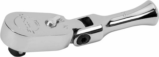 3/8" Drive Dual 80® Technology Stubby Handle Flex-Head Ratchet