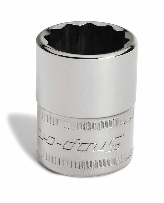 3/8" Drive 12-Point Metric 23 mm Flank Drive® Shallow Socket