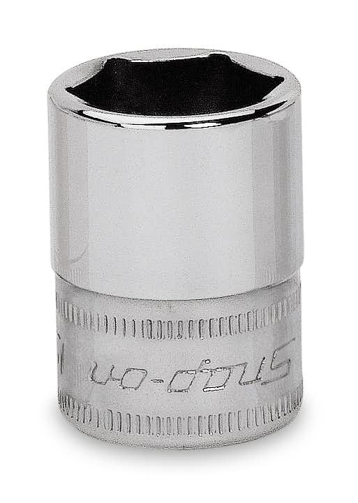 3/8" Drive 6-Point Metric 15 mm Flank Drive® Shallow Socket