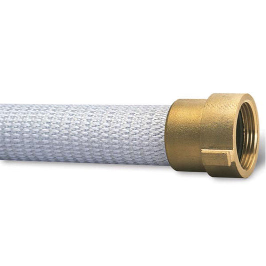 Tuyau FireTech à enrouleur et rack, raccord NPSH en laiton, 1 1/2'³ x 75'³