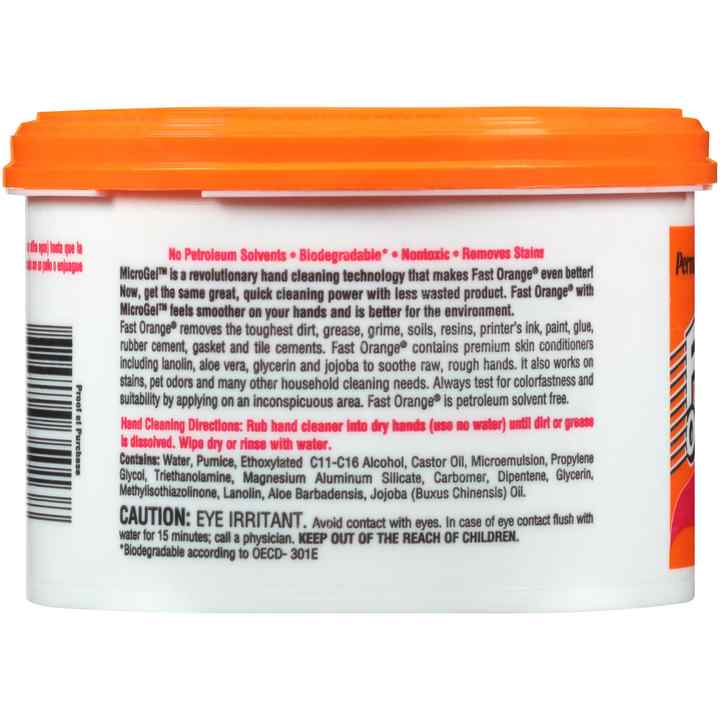 Permatex® Fast Orange Pumice Hand Cleaner 397g