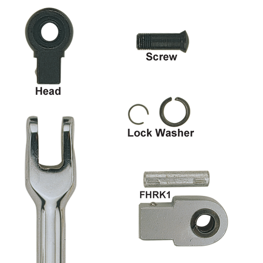 Tête flexible pour cliquet 4288