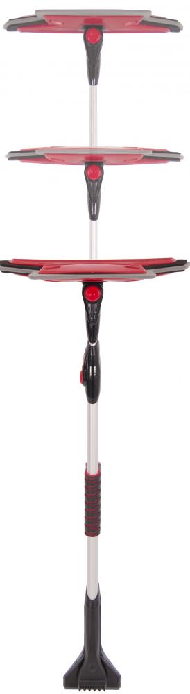 Balai à neige télescopique 52", tête pivotante Eva, Garant, présentoir de 12
