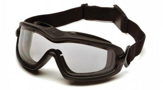 V2G Plus - Monture noire/verre double antibuée transparent