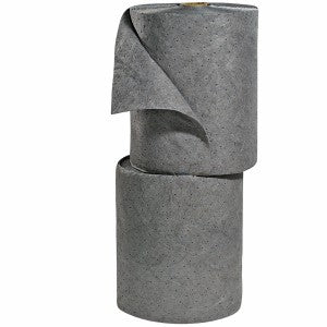 Universal Defender® Split Rolls, Gray, Polypropylene, 15" W x 150' L